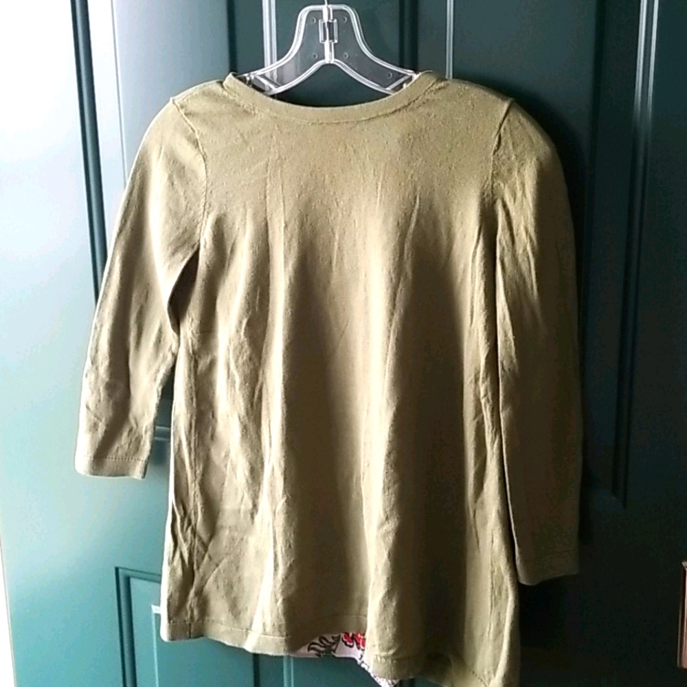 Loft Split-Back Sweater - image 1